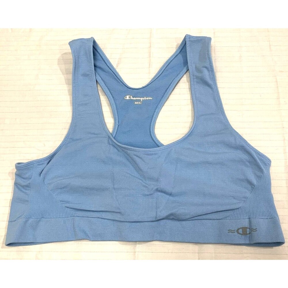 CHAMPION WOMENS SPORTS BRA SIZE M/L